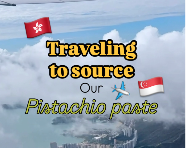 Why We Flew to Singapore for 60kg of Pistachio Paste