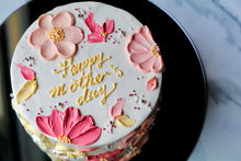 Load image into Gallery viewer, Mother’s Day Floral Celebration Cake