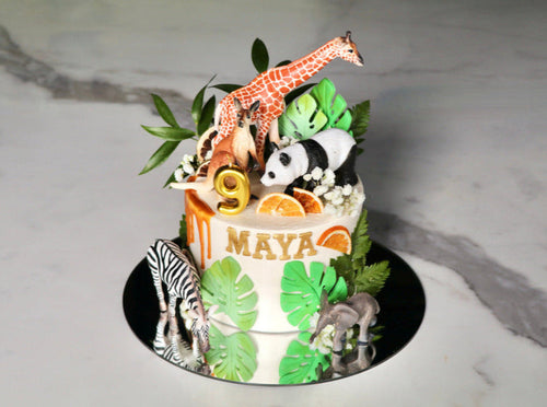Animal Safari Cake in Hong Kong