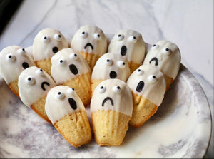 Boo-tiful Gluten-Free Ghost Madeleines