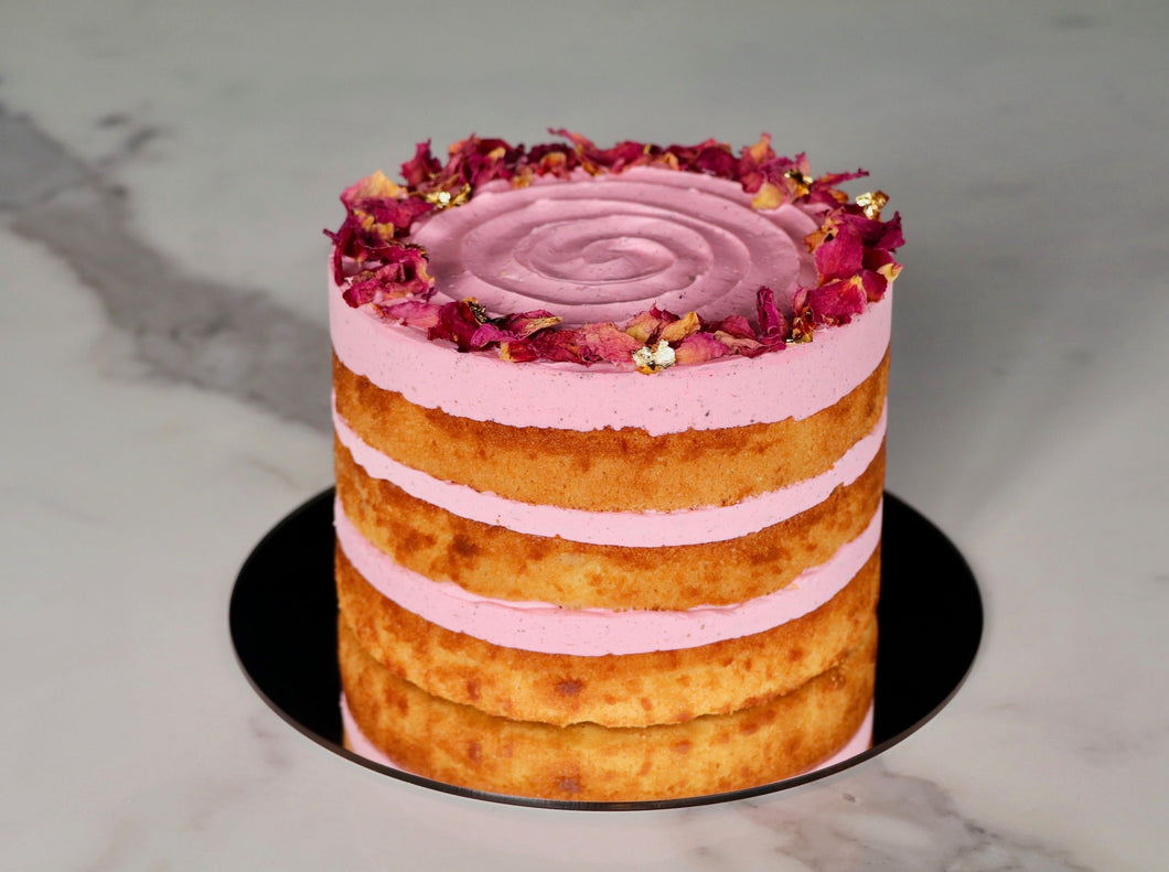 Kulfi Rose cake
