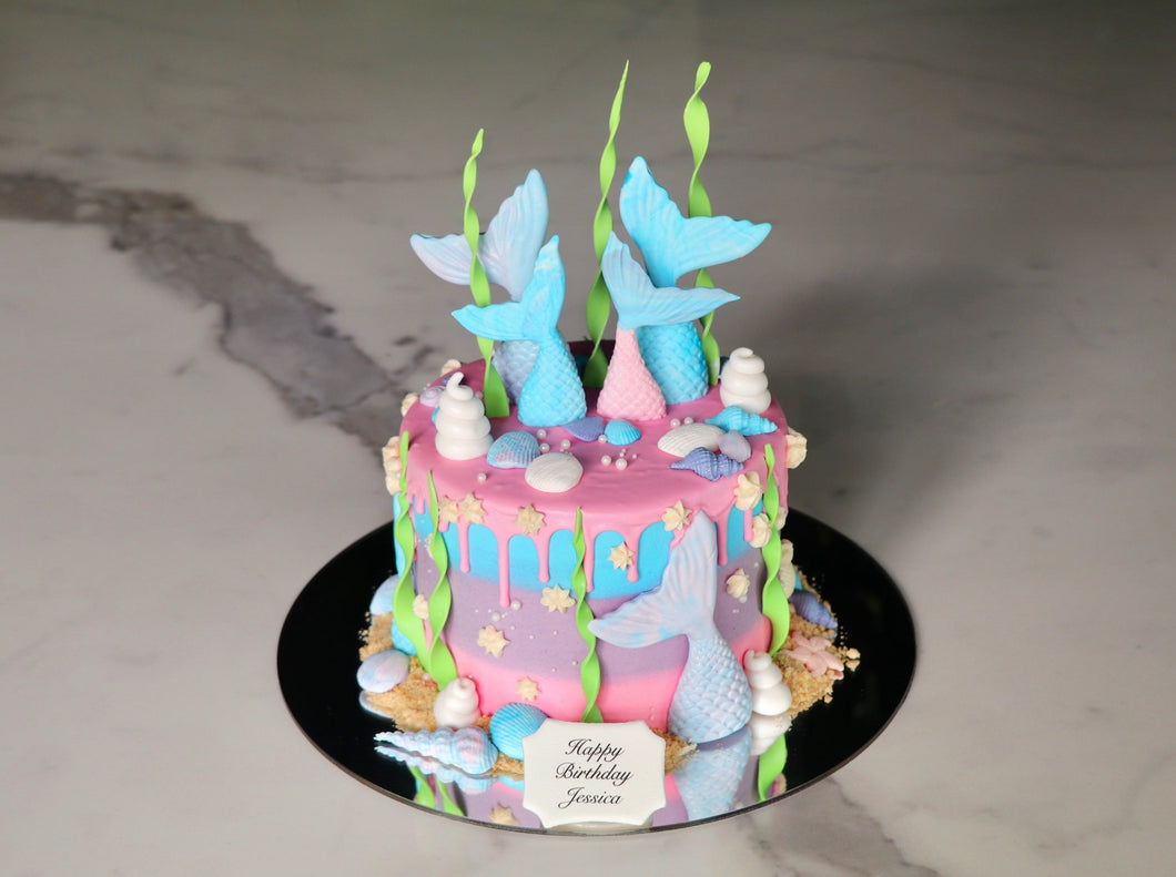 mermaid cake