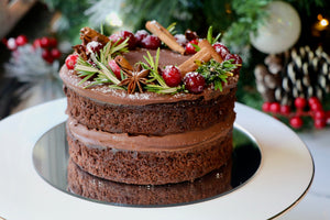 Mulled Wine Chocolate Cake