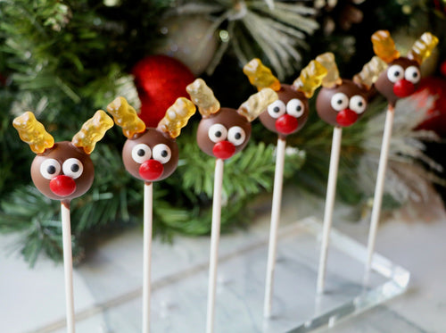 reindeer cake pops