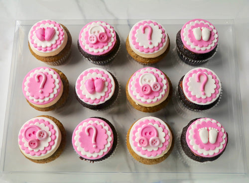 baby shower cupcakes