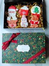 Load image into Gallery viewer, Designer Festive Cookies Gift Box