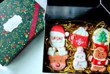 Load image into Gallery viewer, Designer Festive Cookies Gift Box