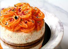 Load image into Gallery viewer, Jalebi diwali cheesecake hk