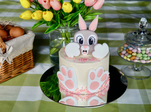 bunny easter cake
