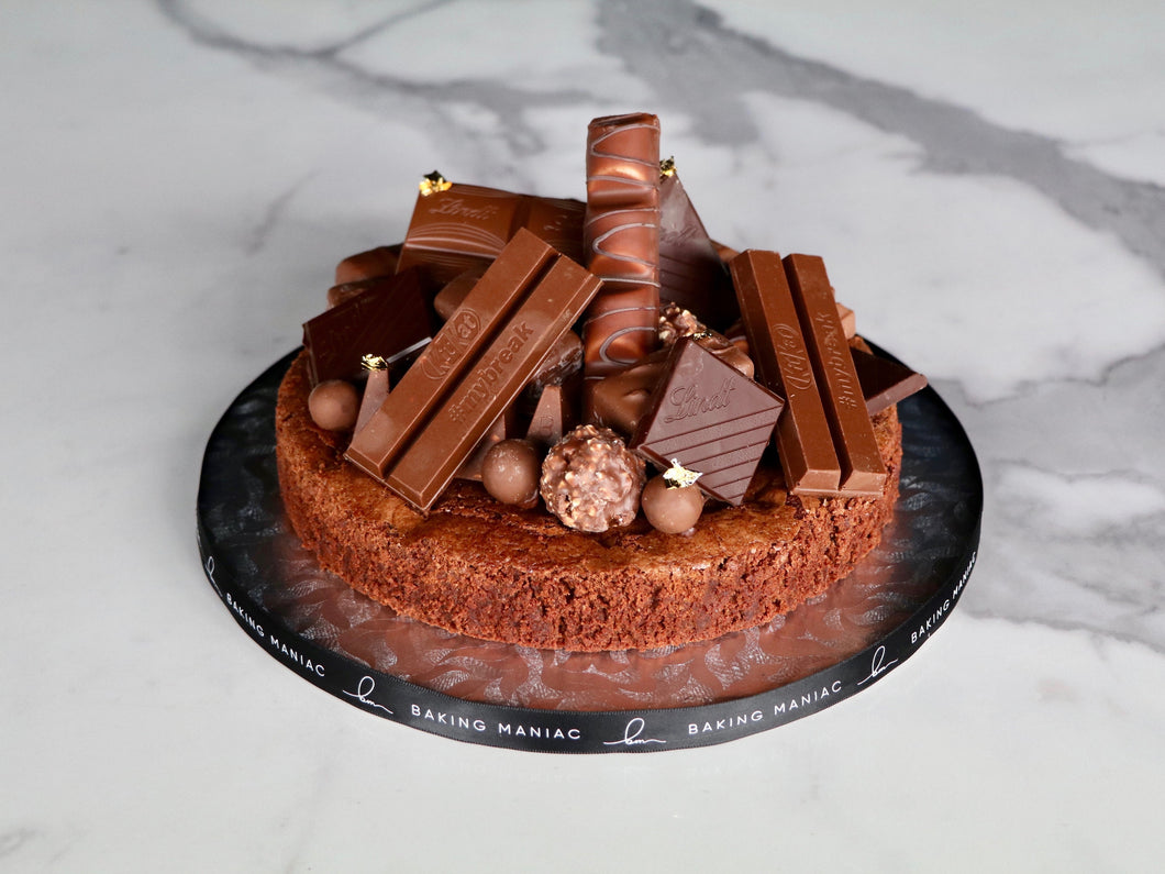 Chocoholic Brownie Cake