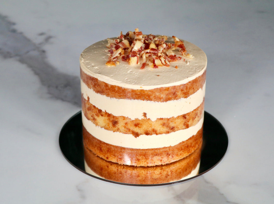 maple and bacon cake