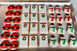 Designer Christmas Cookies Gift
